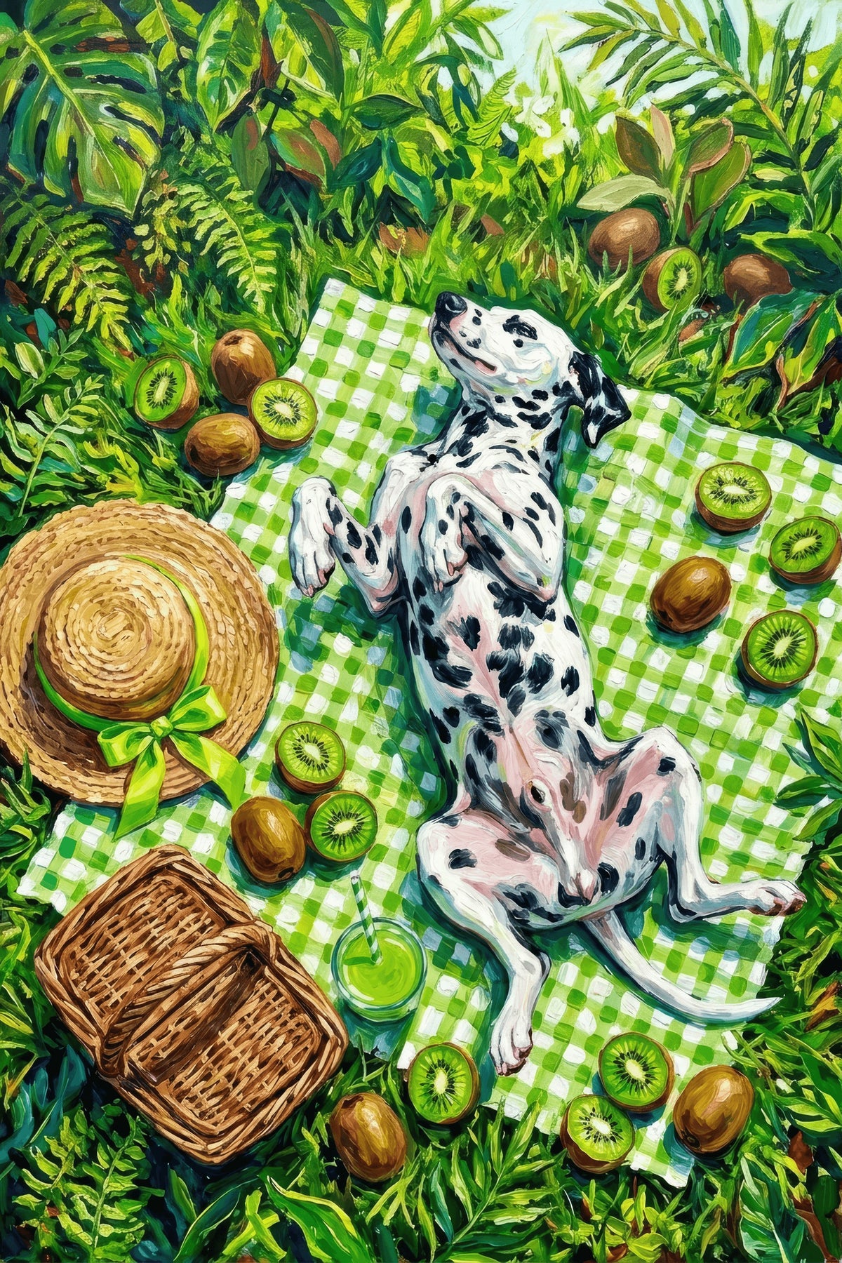 Kiwi Bliss Canvas