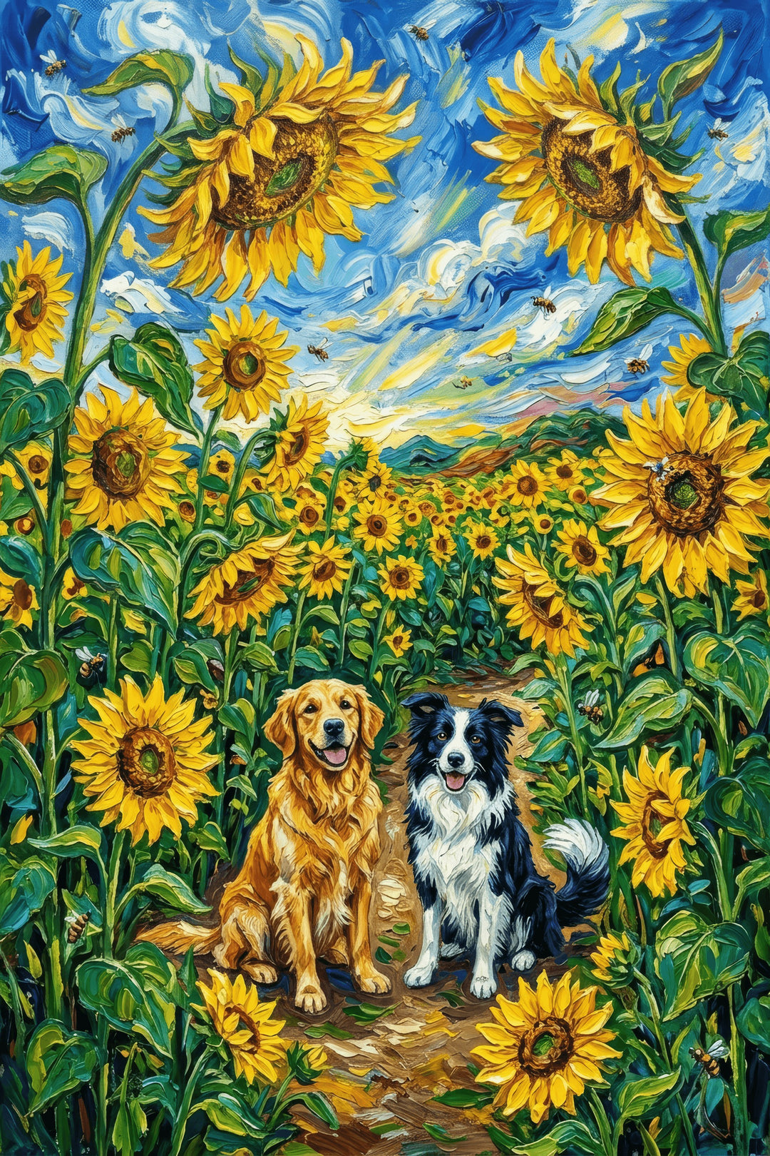 Sunflower Pawscape