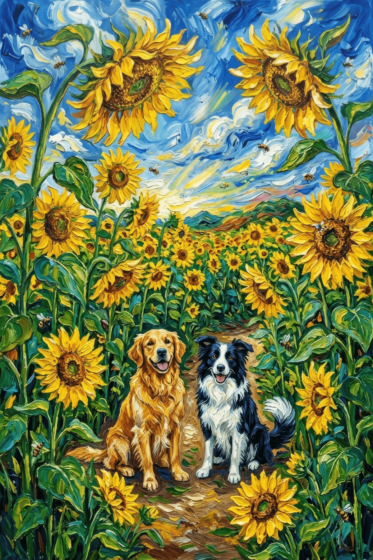 Sunflower Pawscape