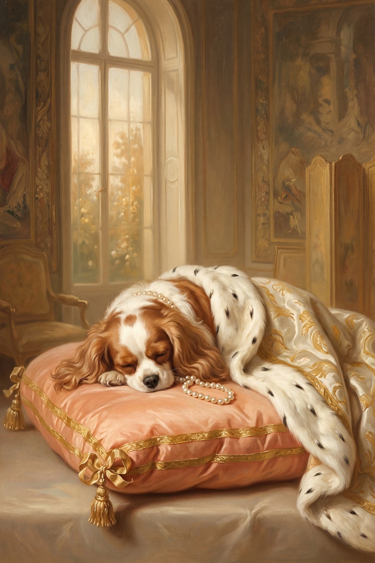 Regal Paws Portrait