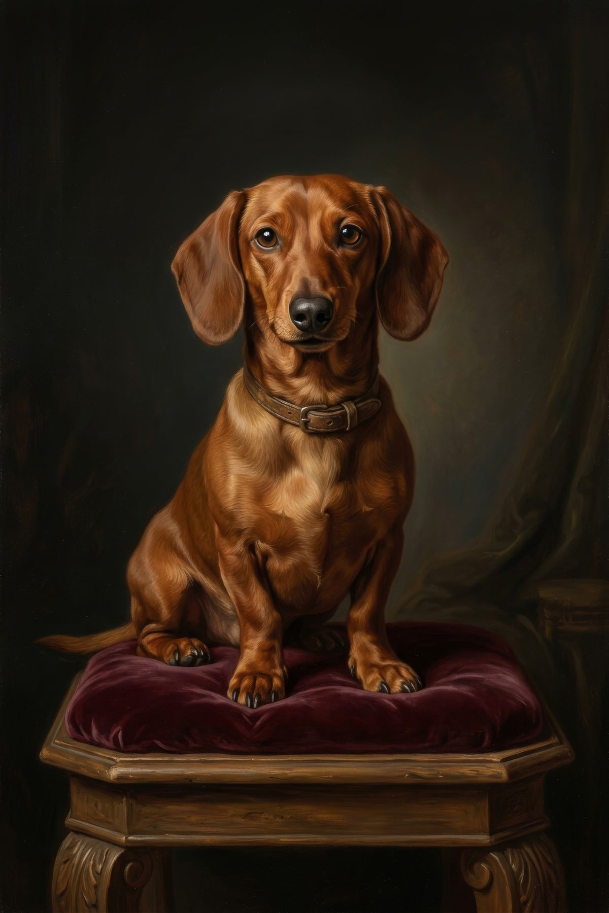 Aristocrat Canine Portrait