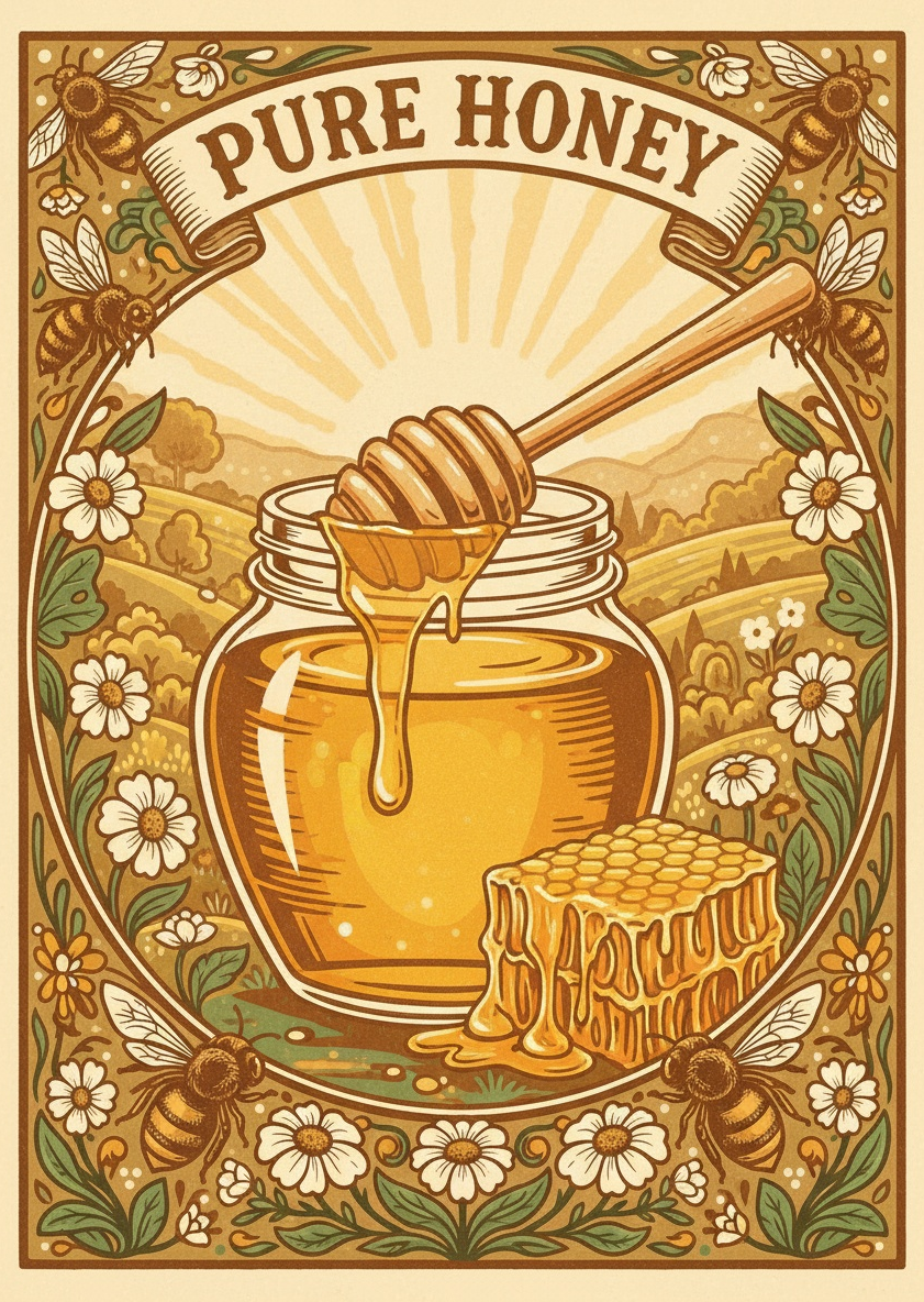 Golden Nectar Delight