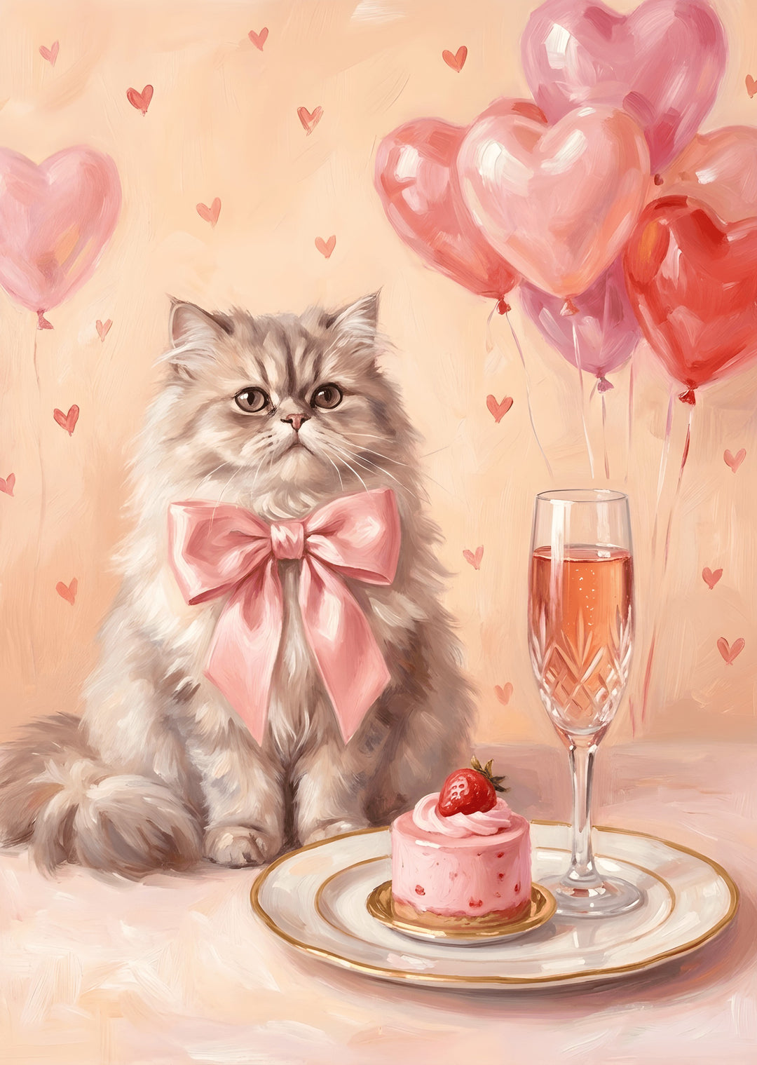 Ethereal Feline Elegance