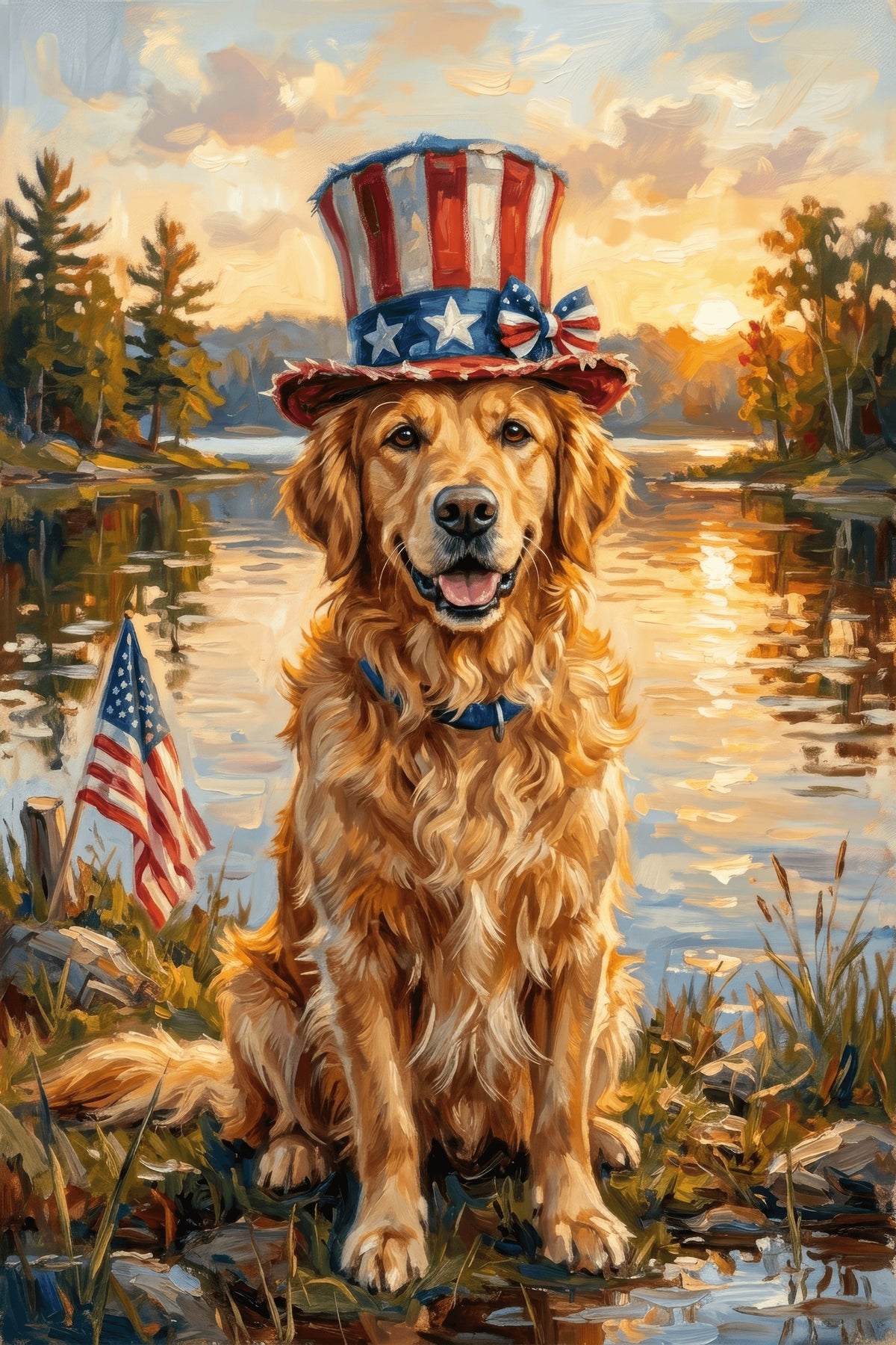 Patriotic Paws Portrait