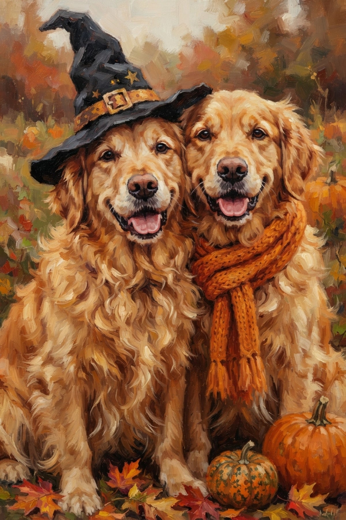 Paw-sitive Halloween Duo