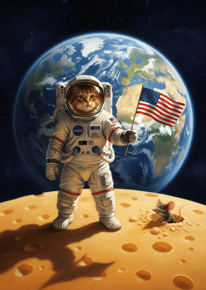 Cosmic Feline Odyssey