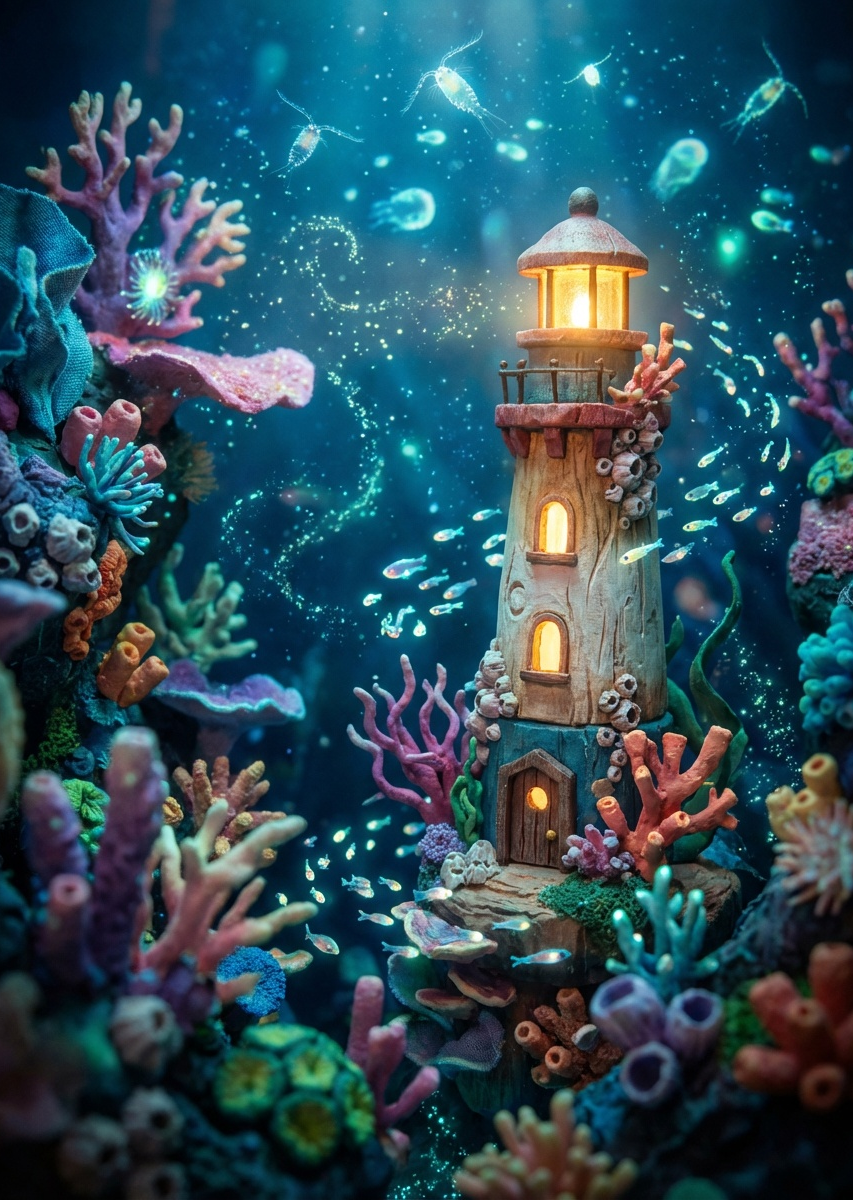 Coral Dreamscape Art