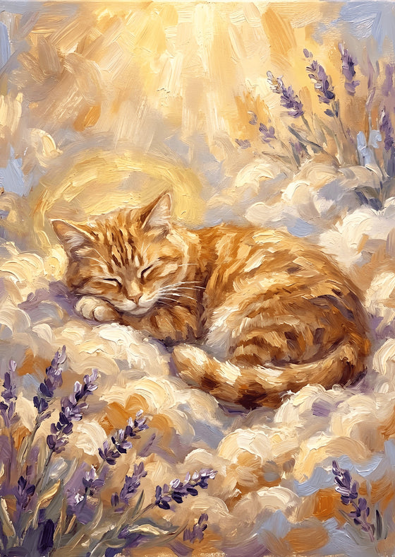 Peaceful Cat Keepsake