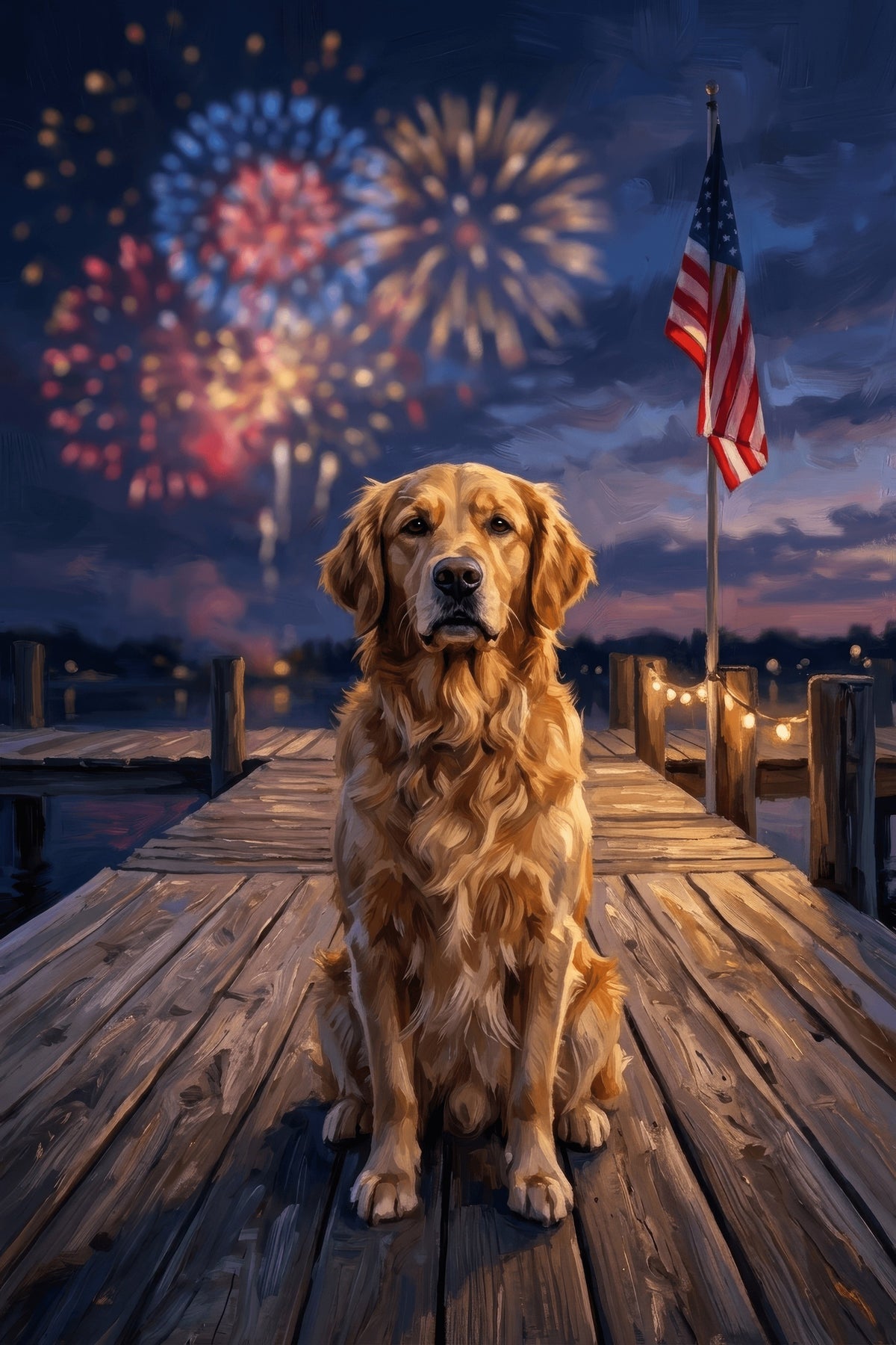 Patriotic Pawscape