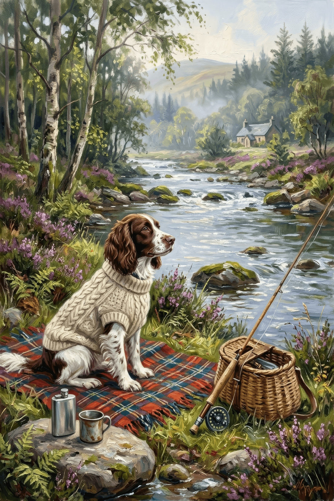 Highland Serenity Canvas
