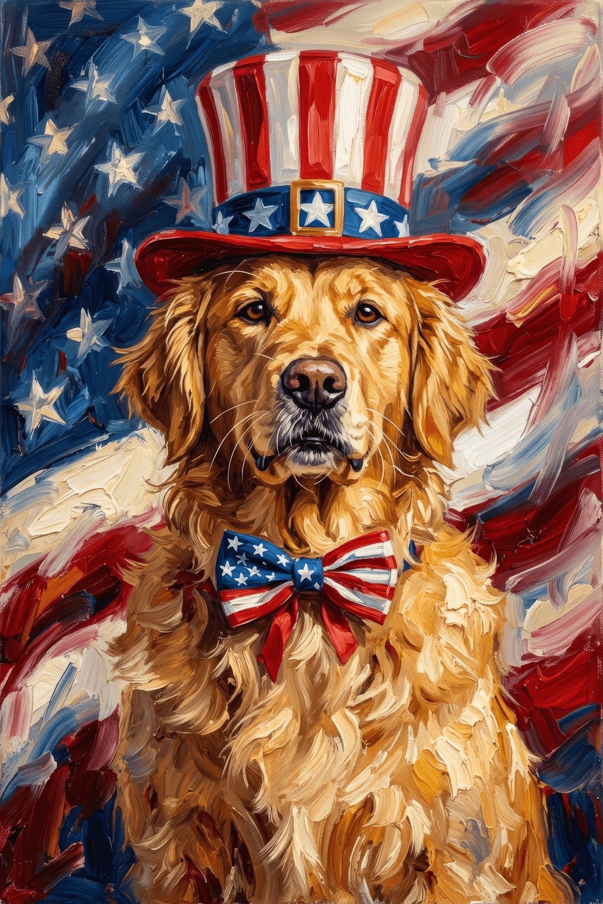 Patriotic Paws Portrait