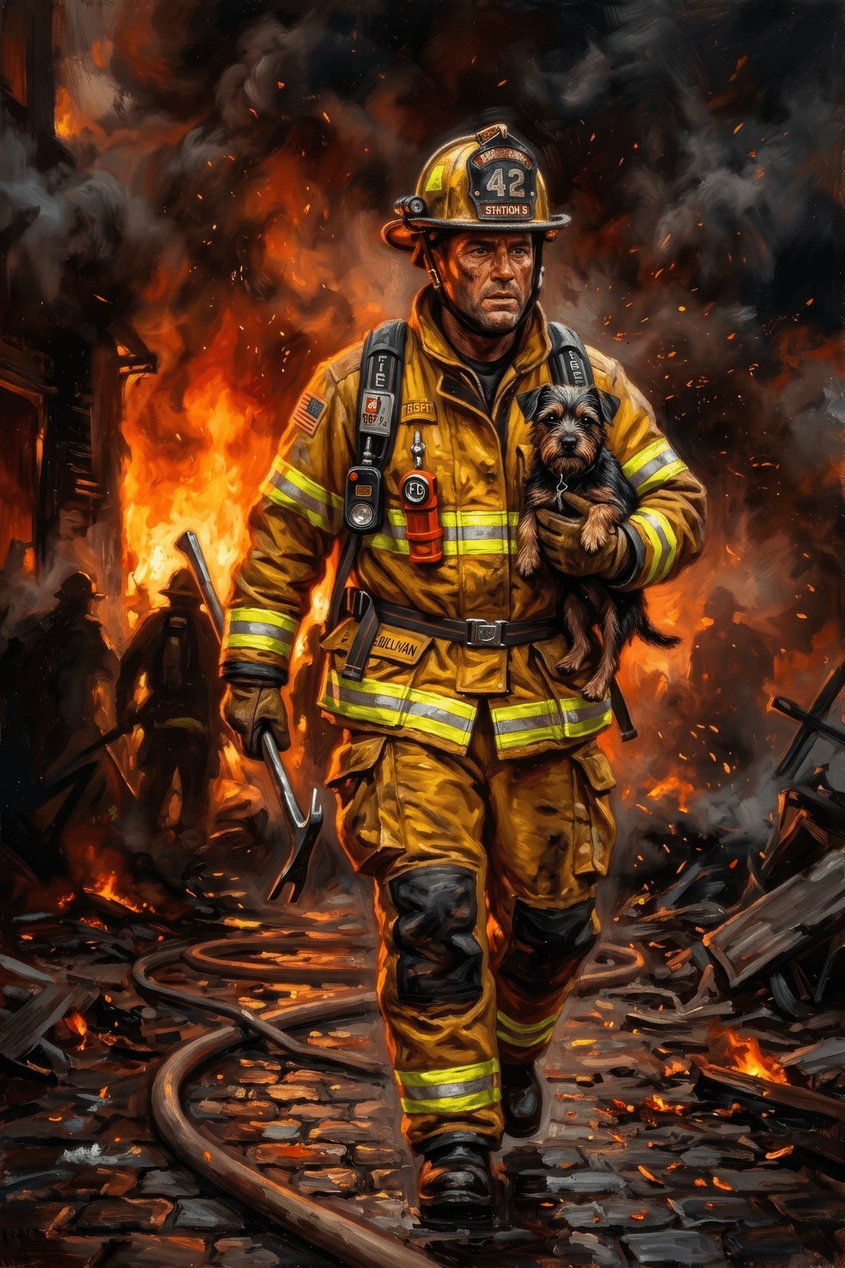 Brave Rescue Canvas