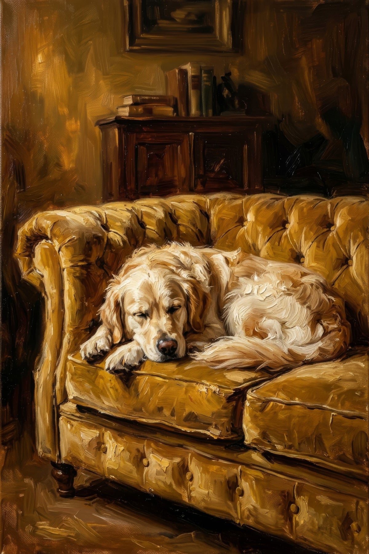 Golden Retreat Portrait