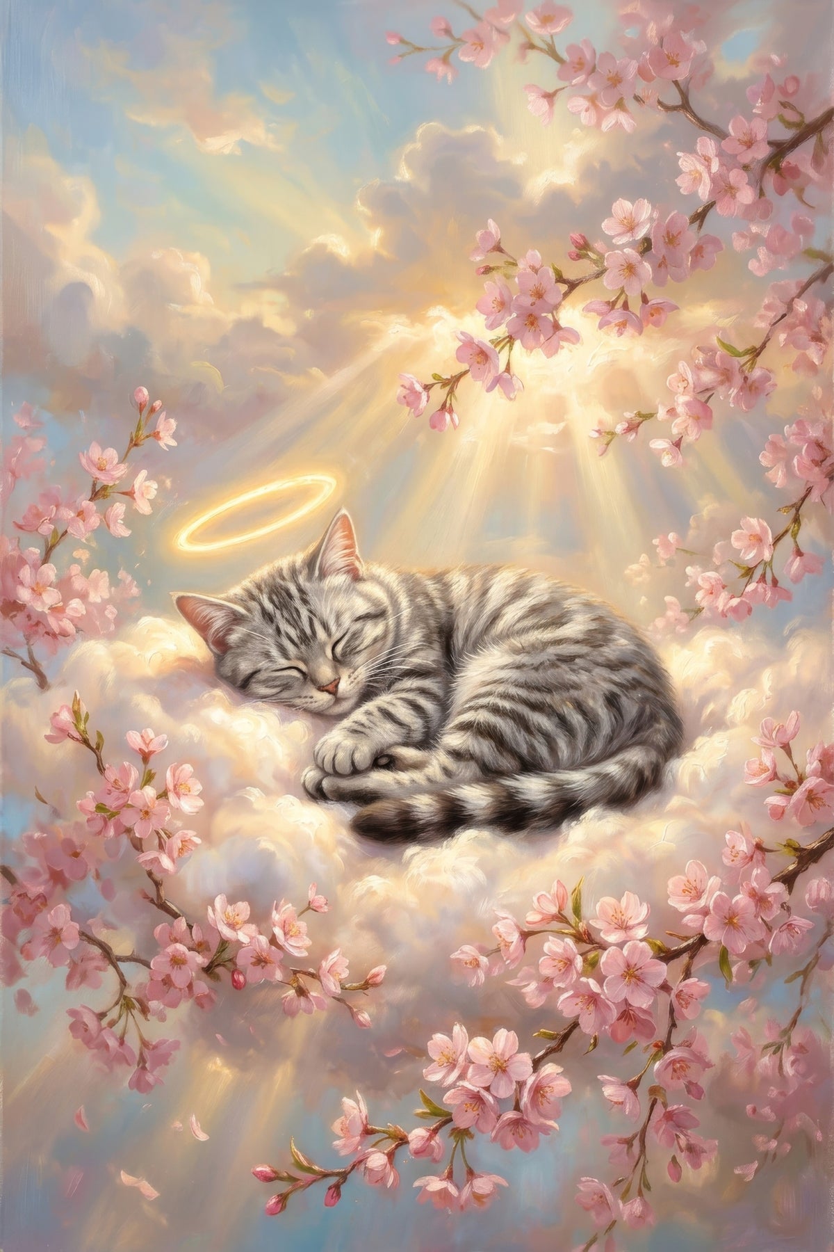 Dreamy Feline Serenity