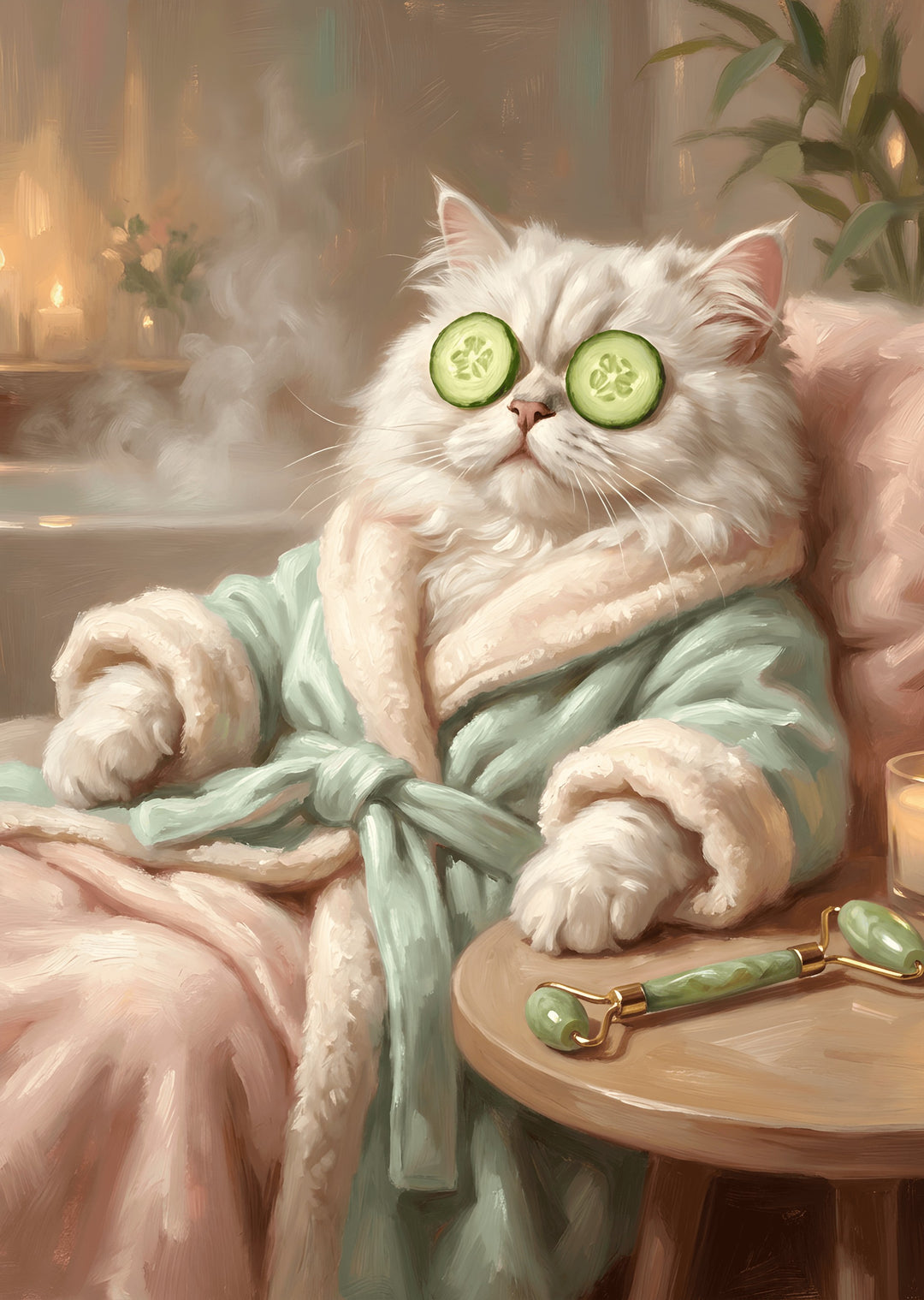 Purrfect Serenity Art