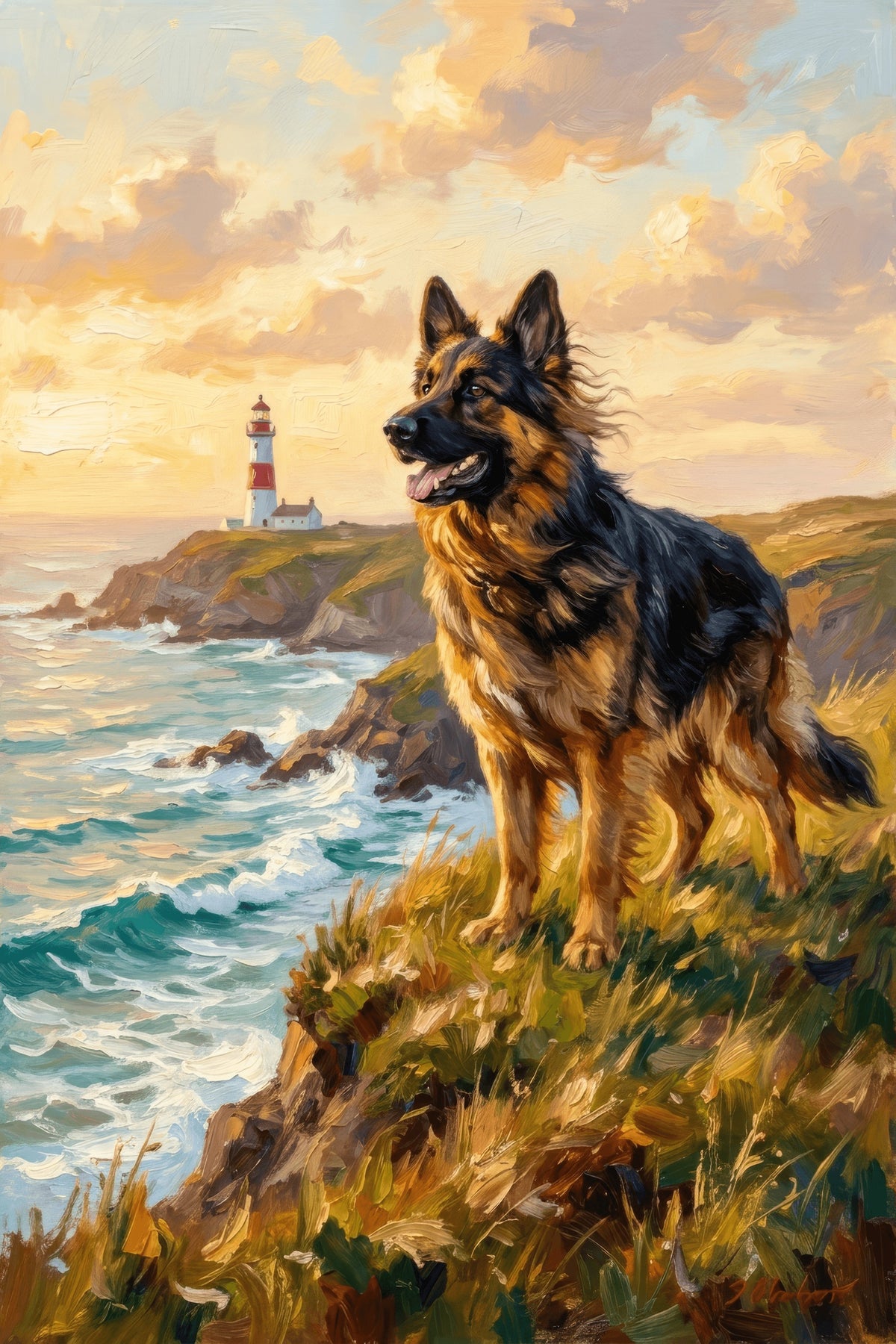 Seaside Shepherd Serenity