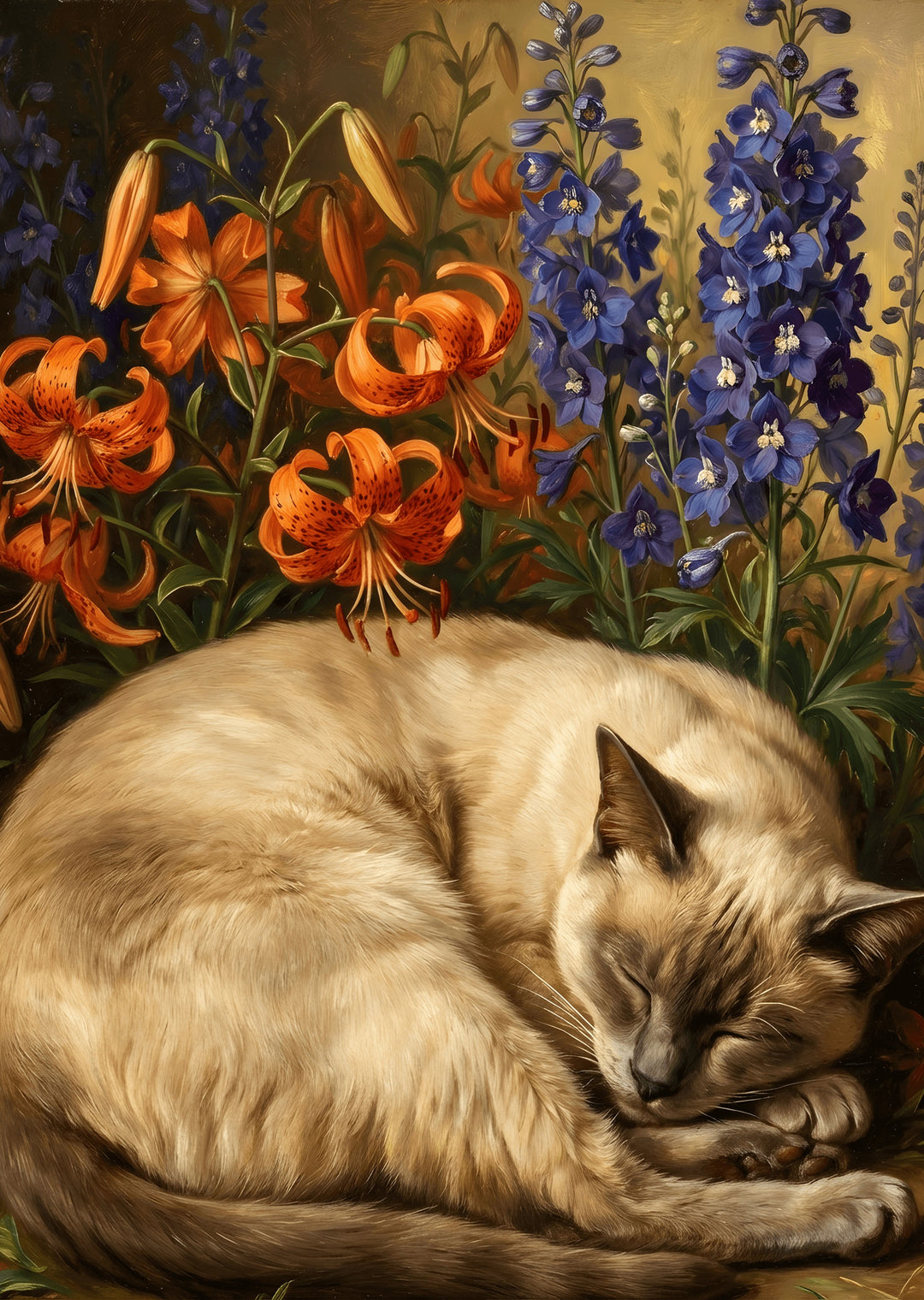Dreamy Feline Garden