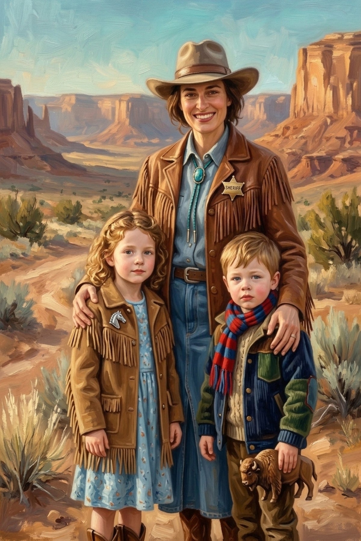 Rustic Frontier Family