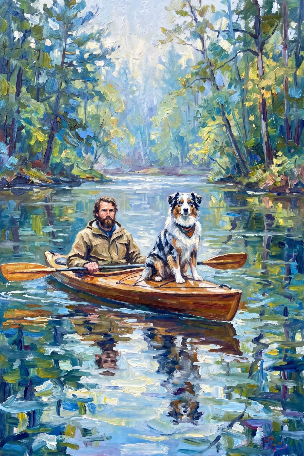 Captain's Serene Voyage