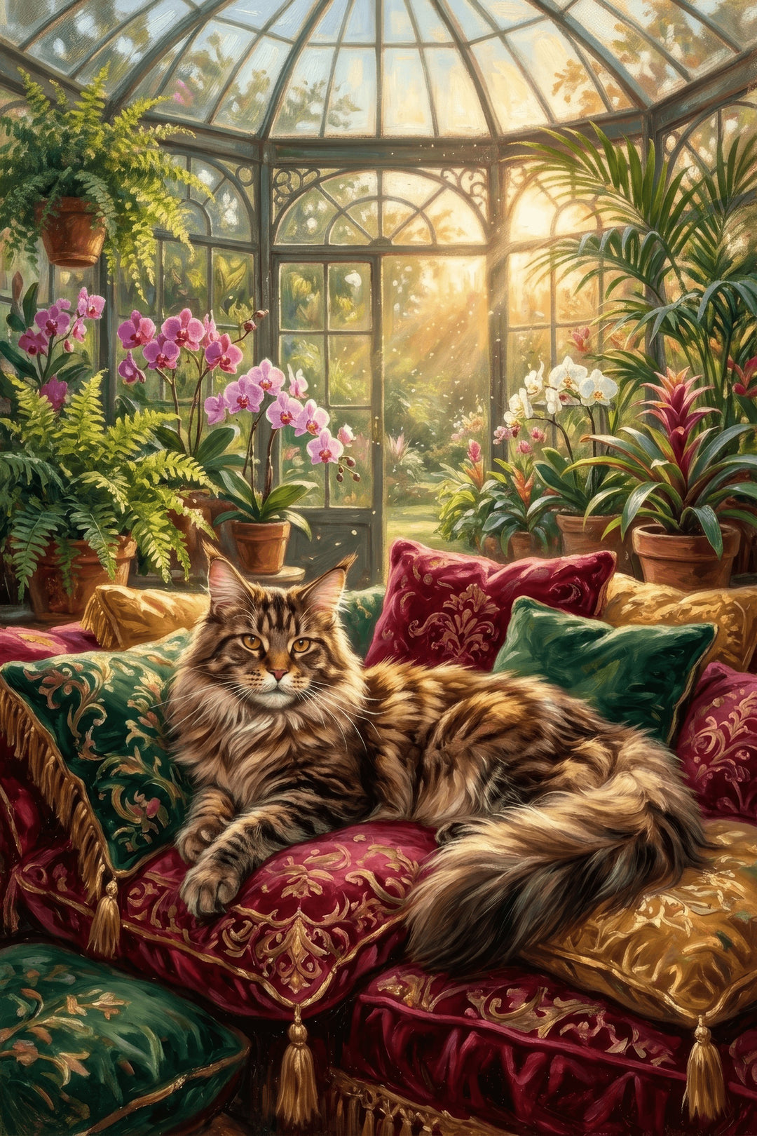 Regal Whiskers Canvas