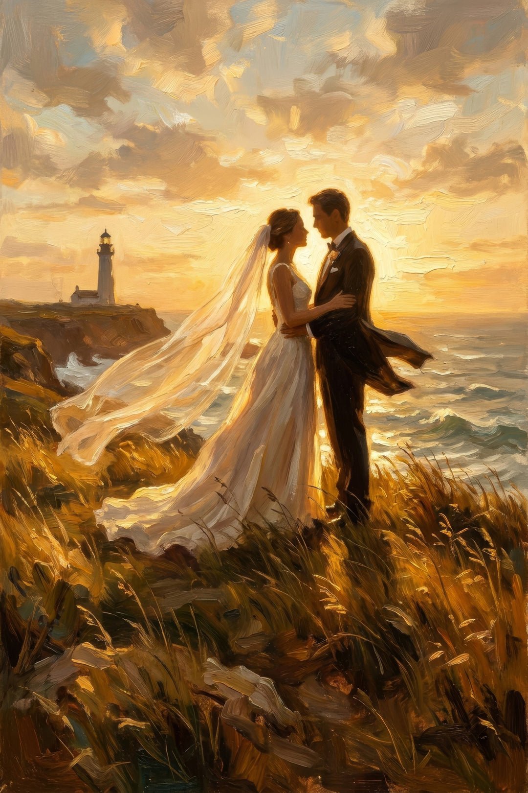 Ethereal Vows Canvas