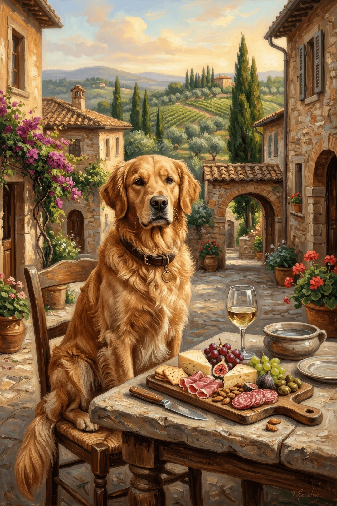 Noble Canine Canvas