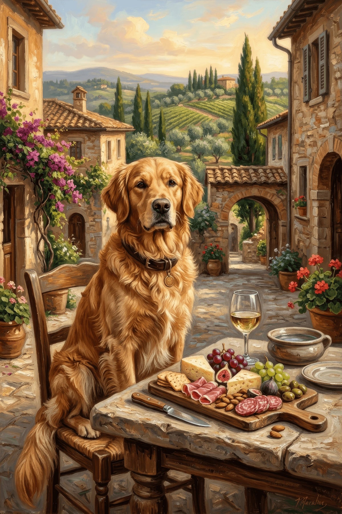Noble Canine Canvas