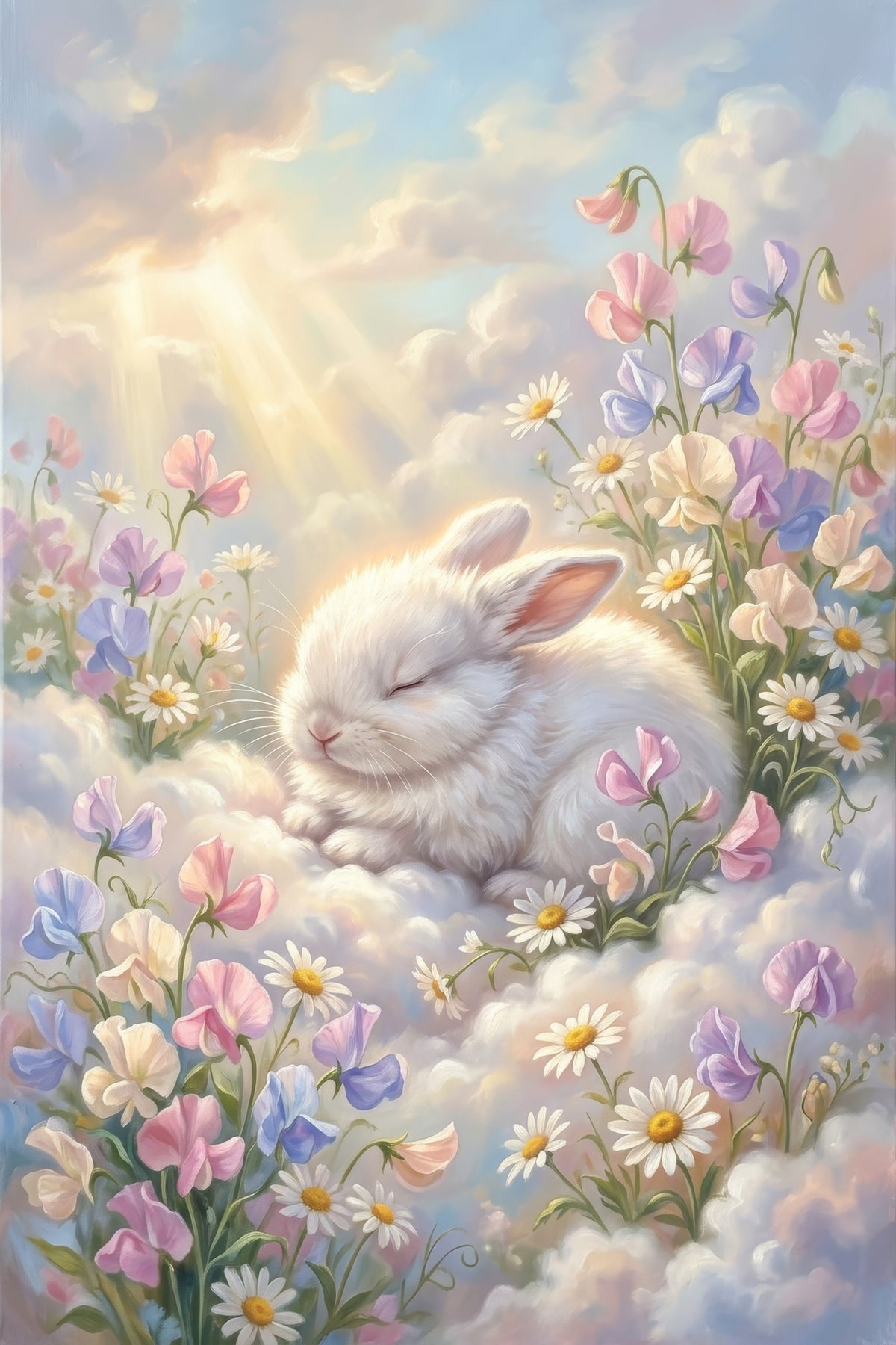 Cloudbound Bunny Bliss