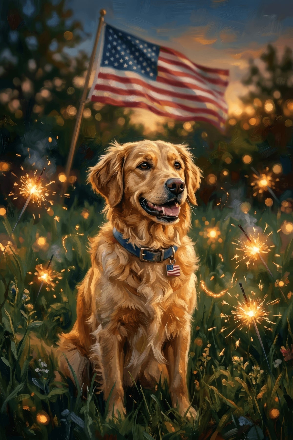 Patriotic Pet Portraiture