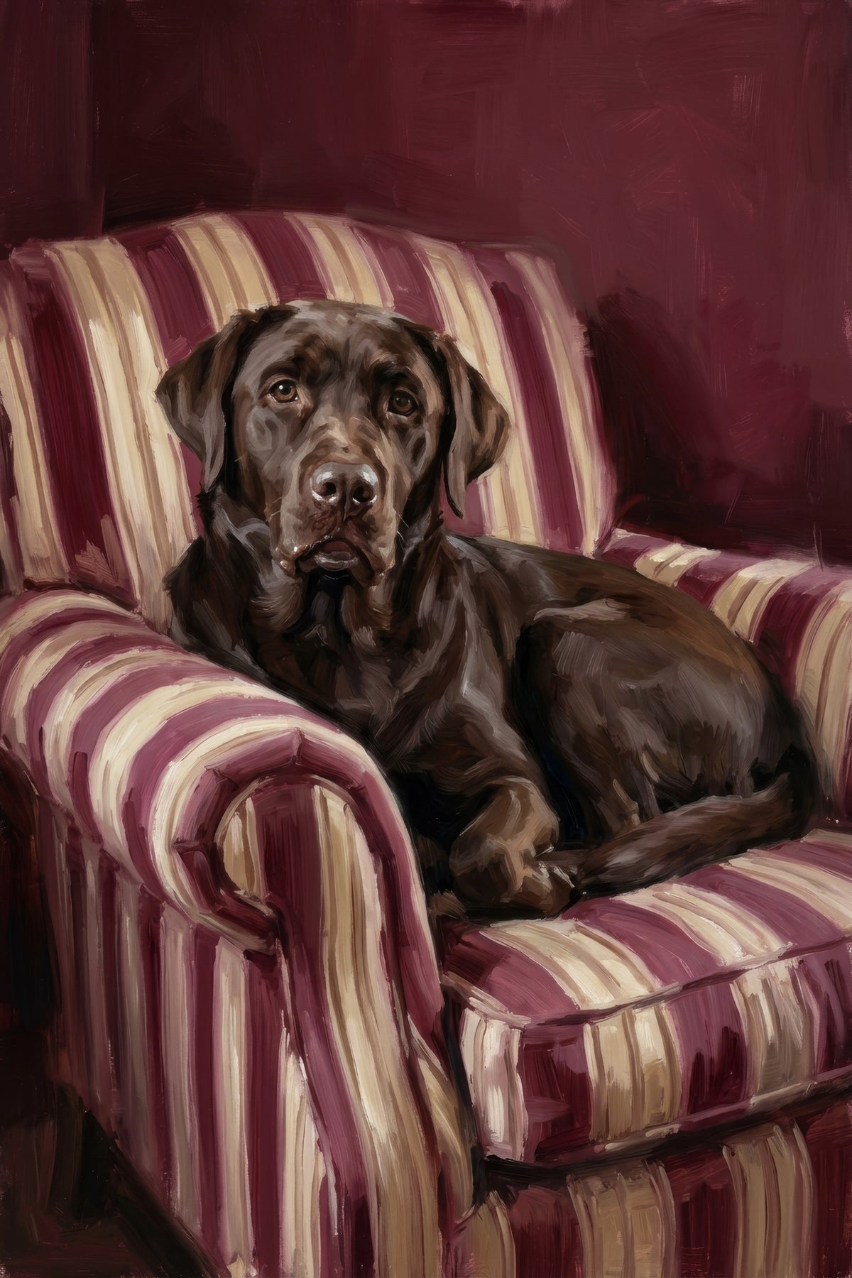 Soulful Labrador Serenity