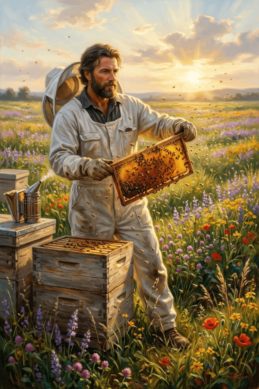 Golden Hive Harmony
