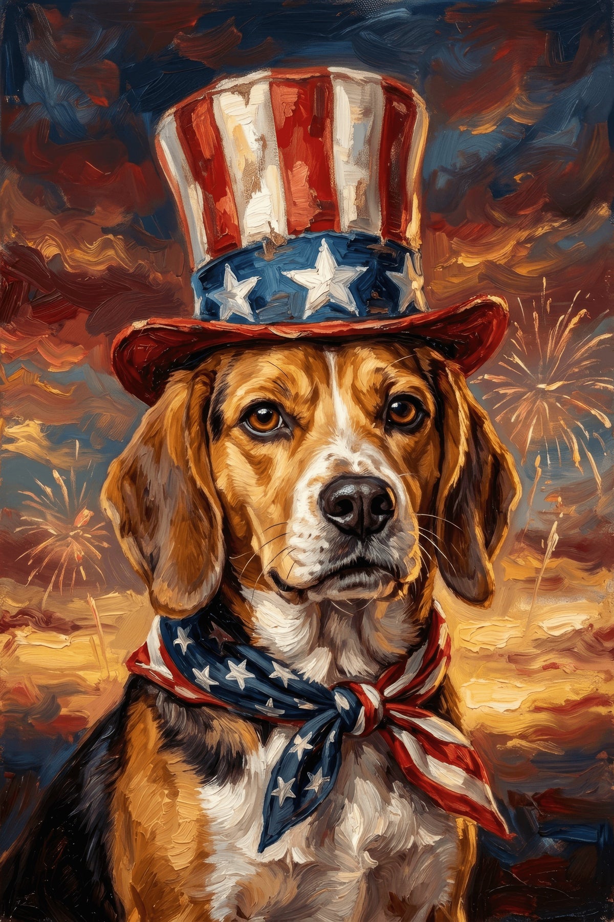 Patriotic Paws Portrait