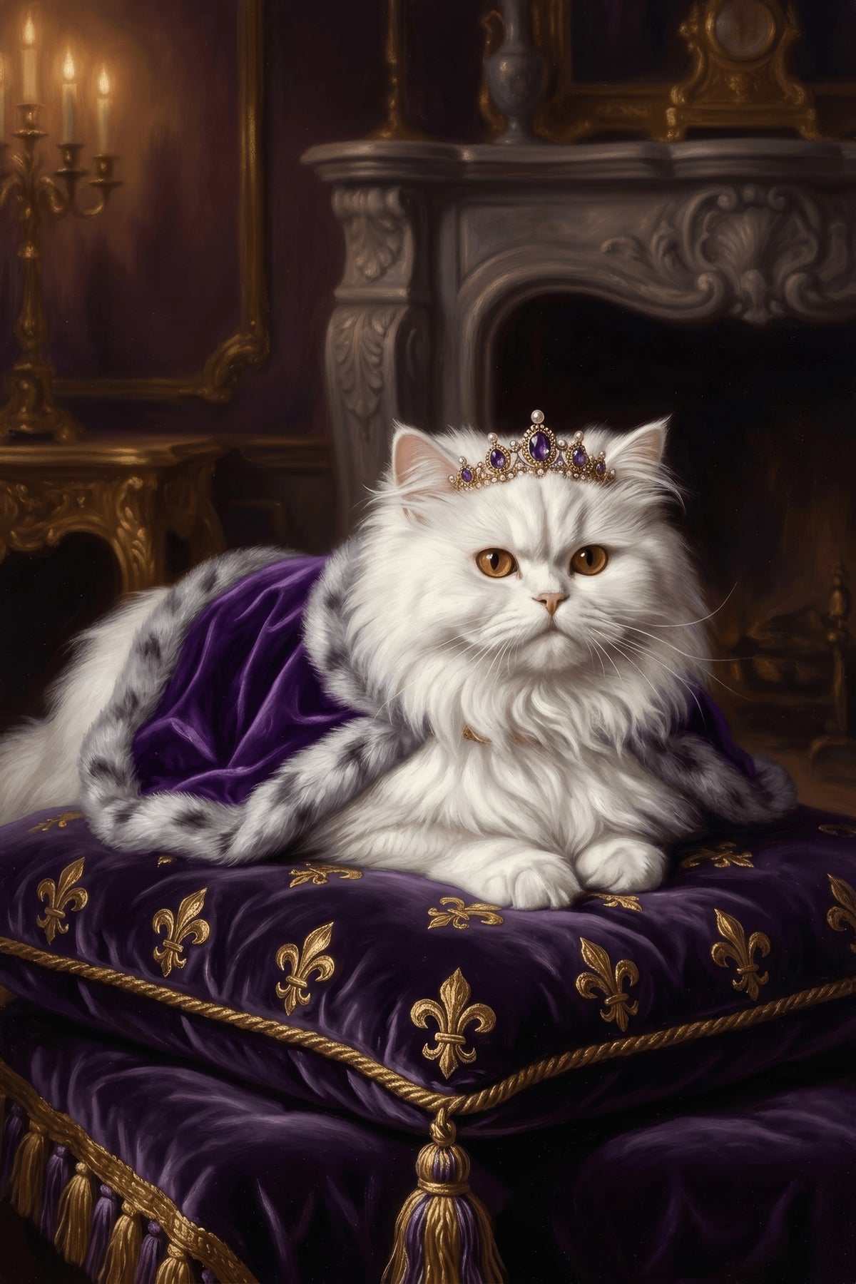 Regal Feline Elegance