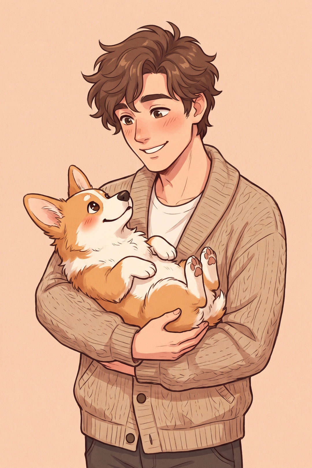 Corgi Cuddle Delight