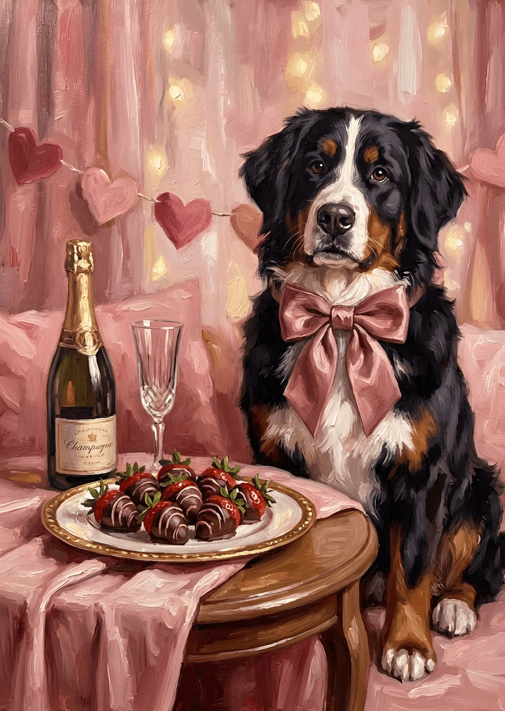 Canine Romance Canvas