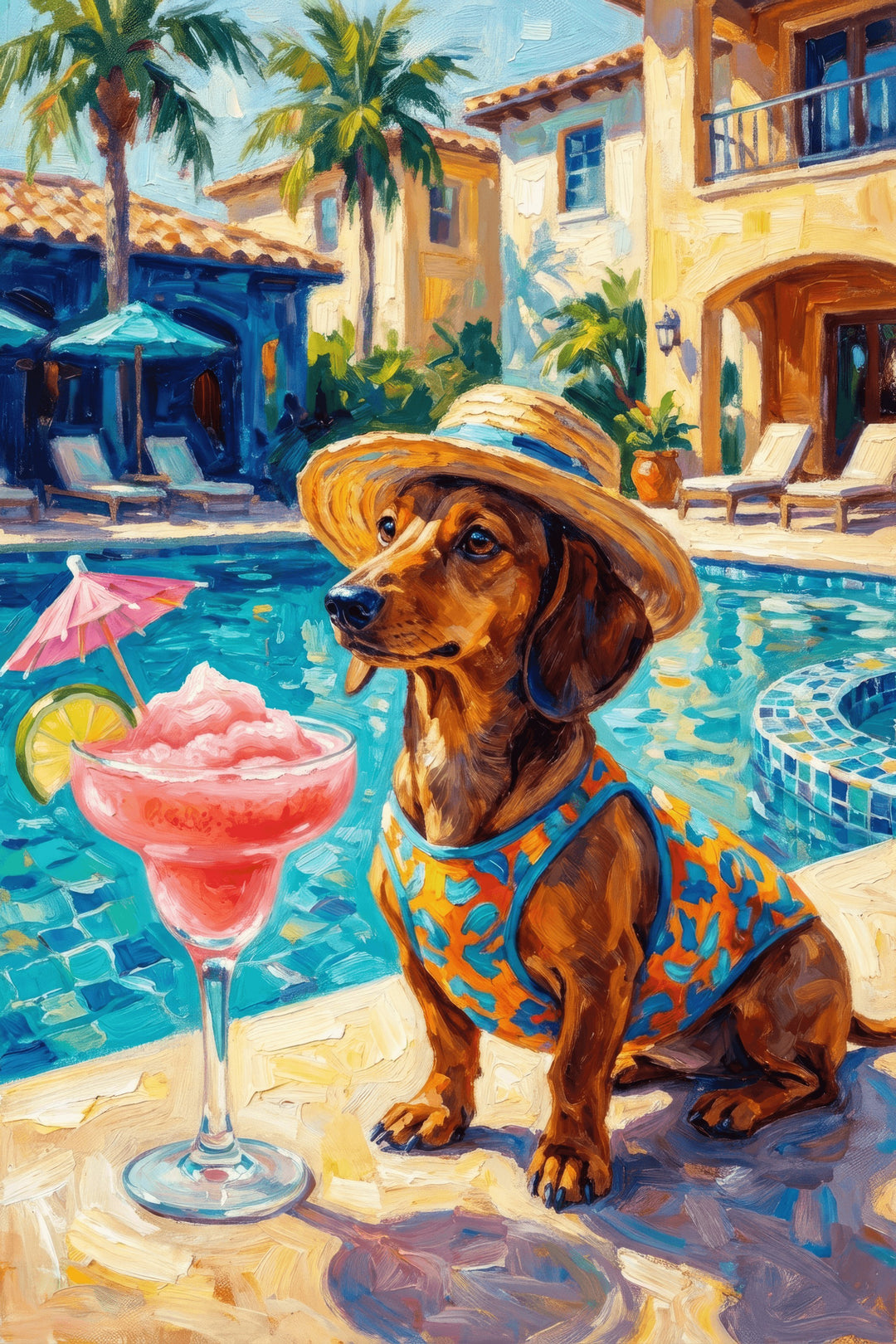 Dachshund Dive Delight