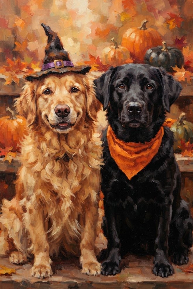Paw-some Halloween Duo