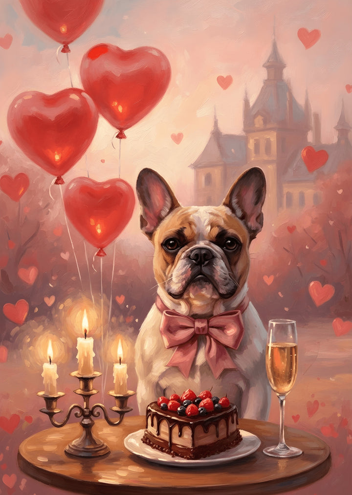 Canine Romance Canvas