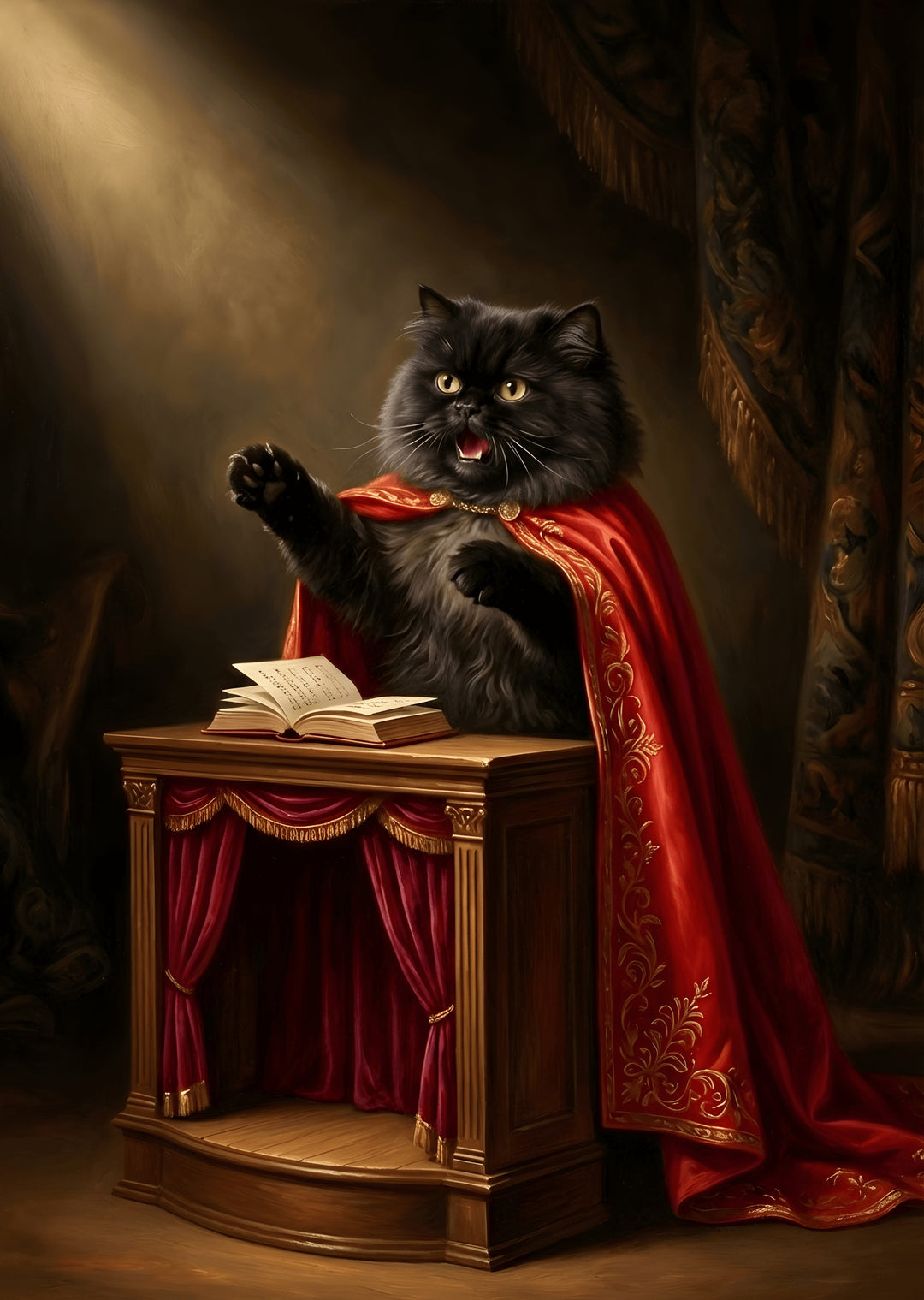 Feline Shakespearean Drama