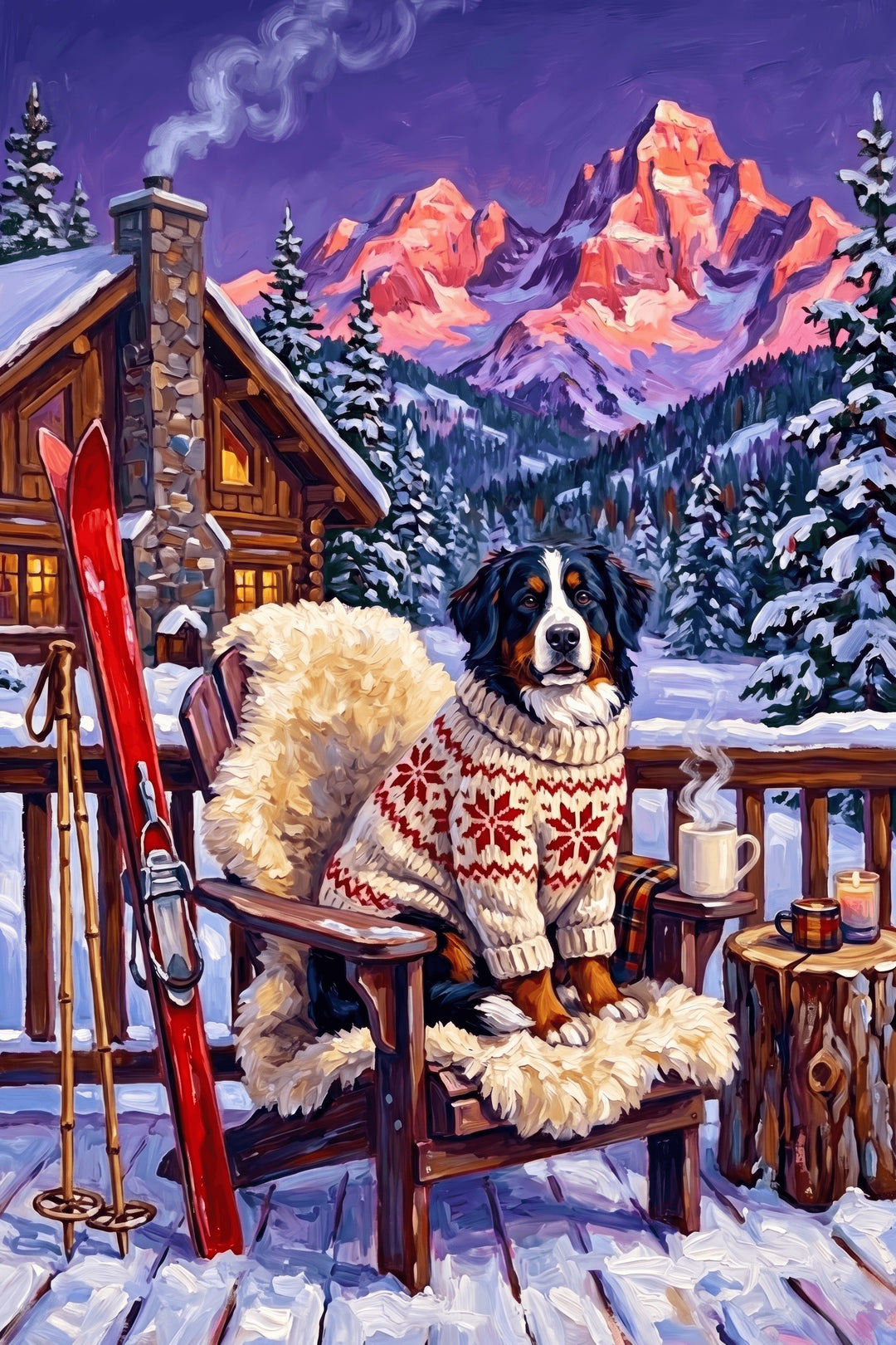 Chalet Canine Canvas
