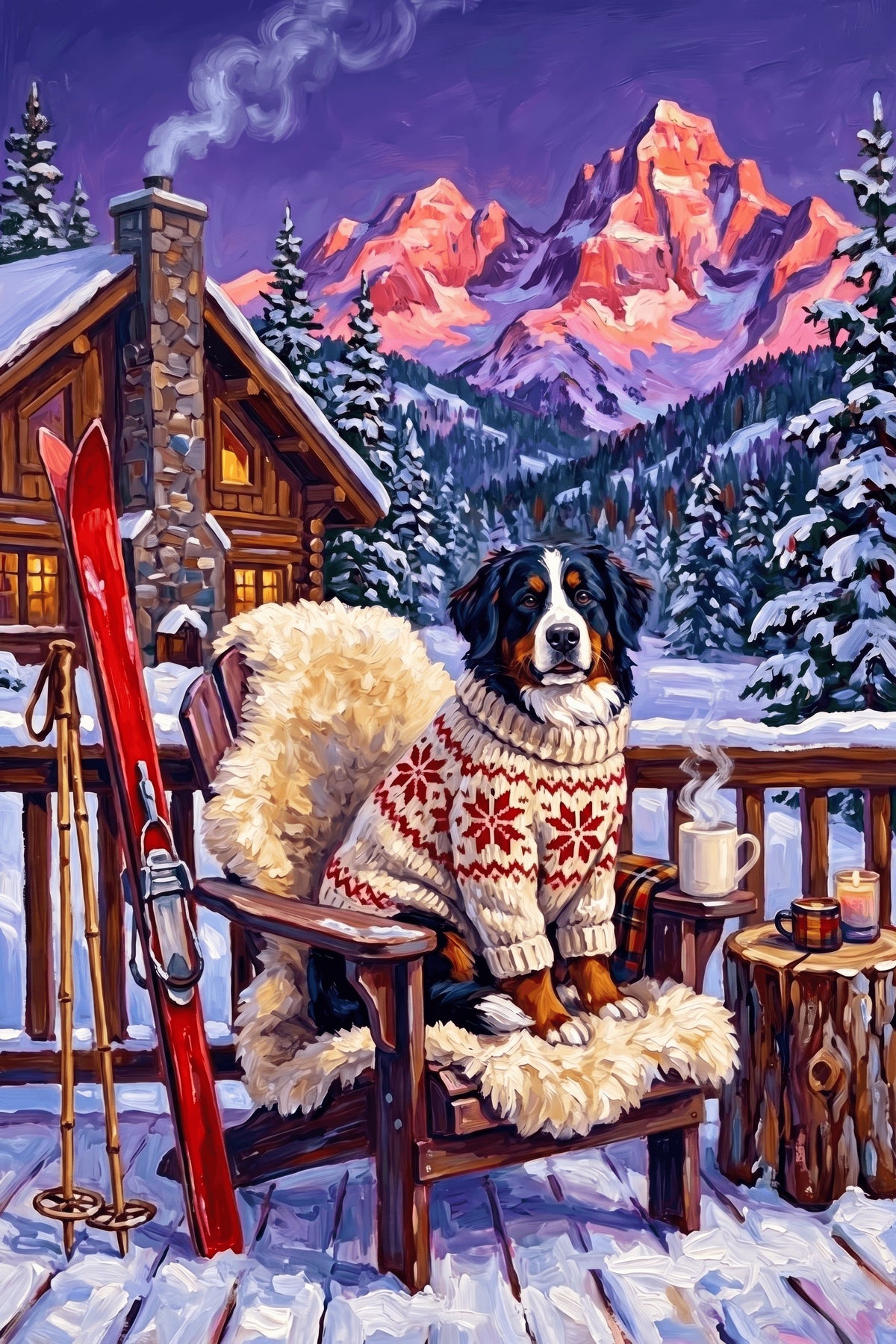 Chalet Canine Canvas