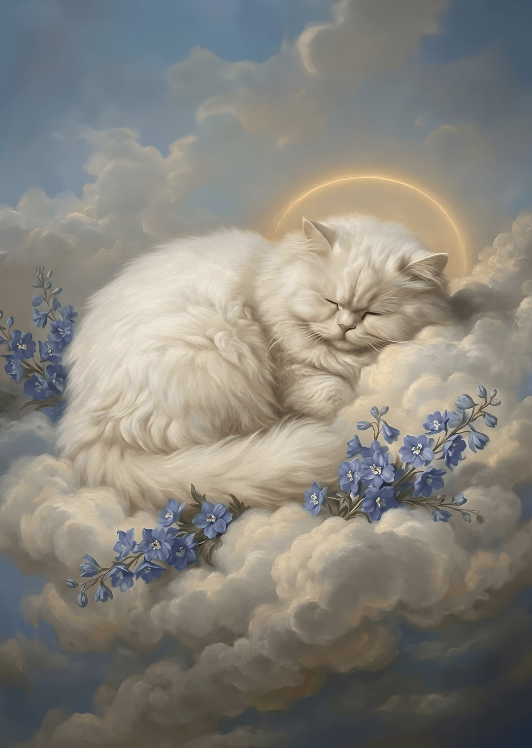 Dreamy Feline Bliss