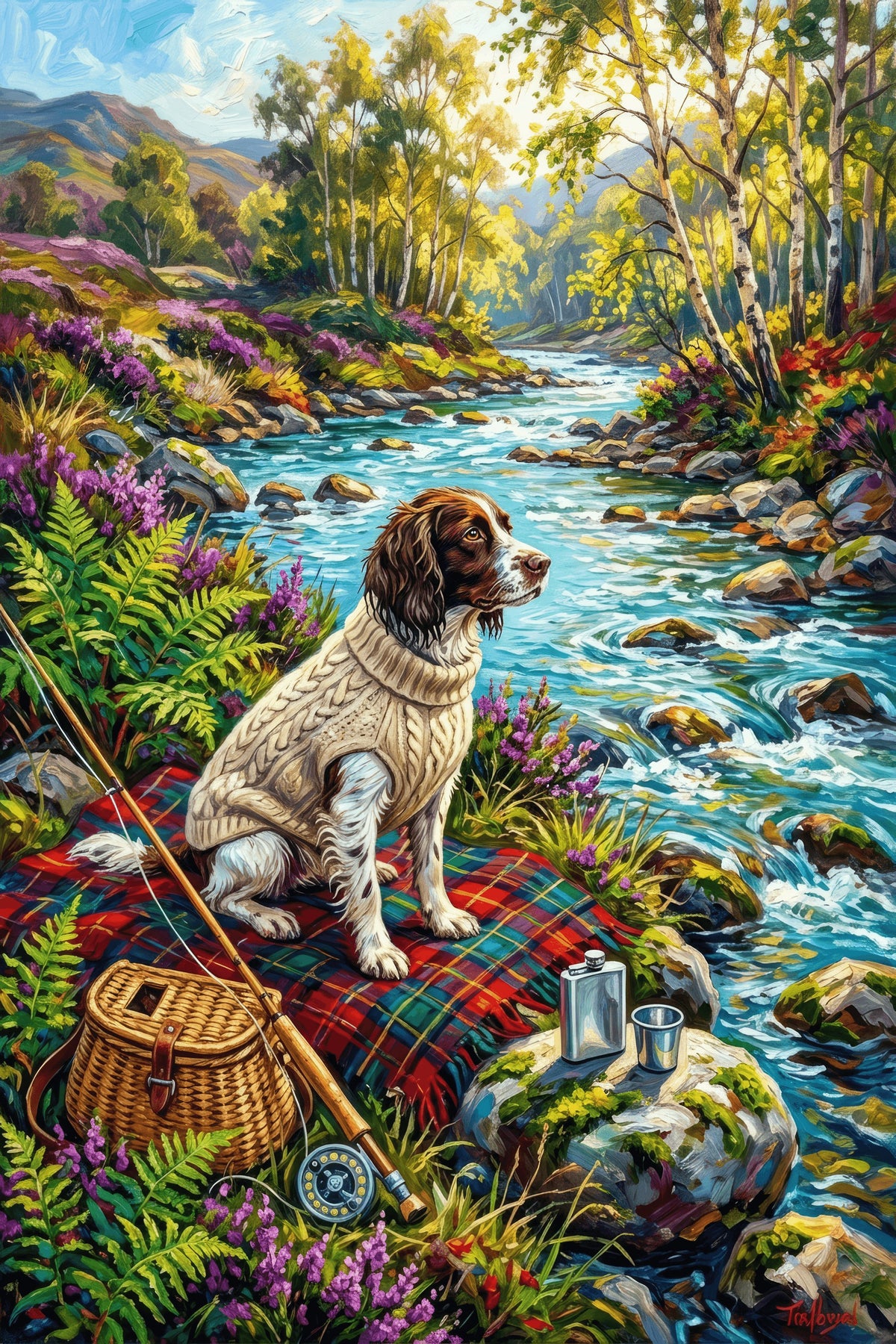 Highland Harmony Canvas