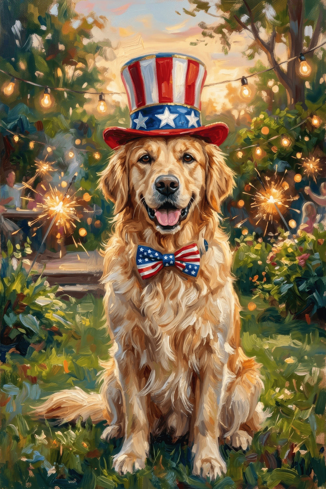Patriotic Paws Portrait