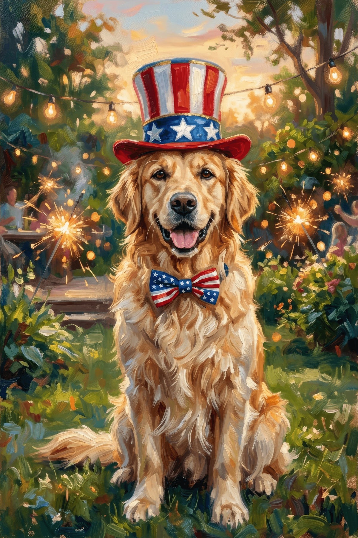 Patriotic Paws Portrait