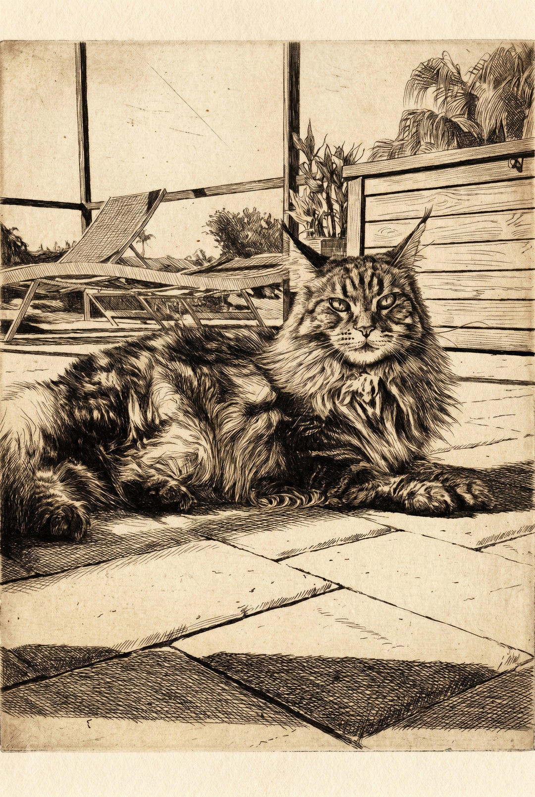 Etched Print Filter